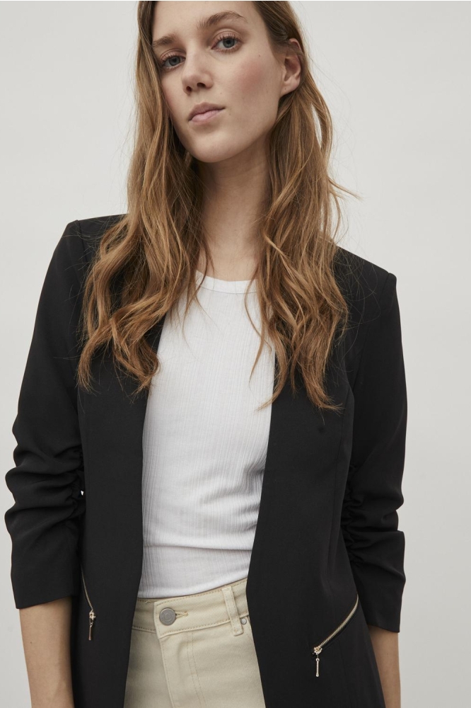 VIJOY 3/4 BLAZER NOOS 14058873 BLACK